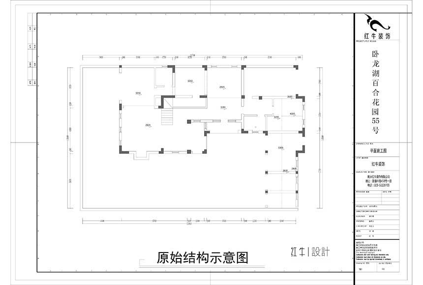 860x580_1楼原始结构图