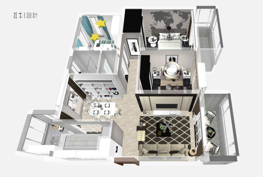 南京燕江园—110㎡ 南京燕江园—110㎡