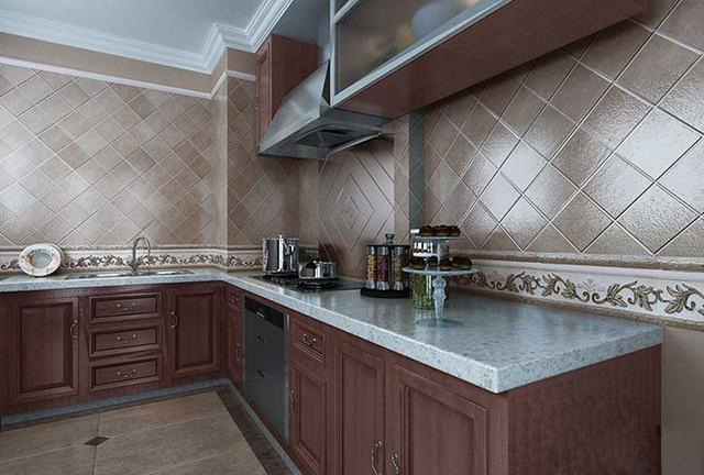 厨房装修用什么颜色瓷砖好