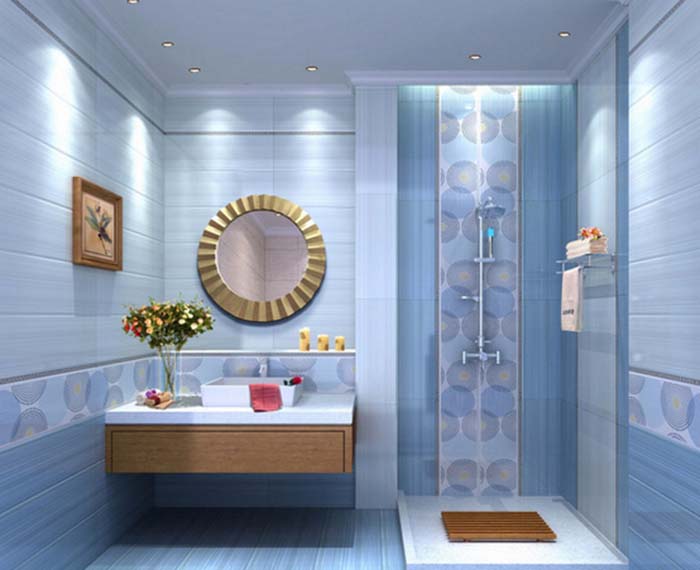 卫生间装修瓷砖用什么颜色好?不同面积搭配图