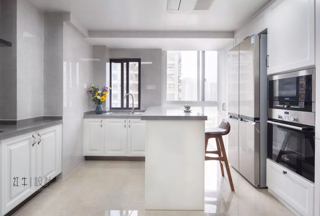 南京武夷名仕园124平米简美风格装修  享受家带来的温度08厨房