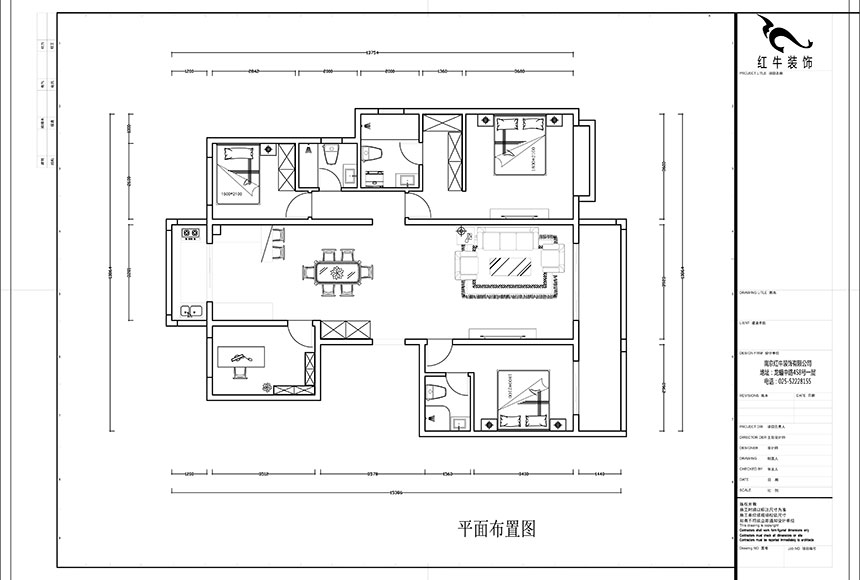 860x580_蔡成昊_南京中冶盛世滨江175㎡现代风格装修_平面布置图