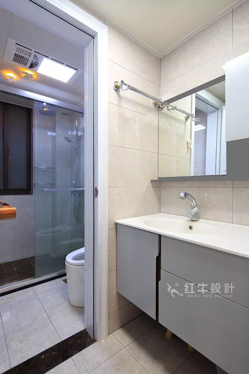 南京融侨观邸120㎡现代简约--低调有质感的家居美学12卫生间