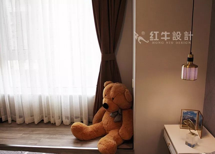 南京春江紫宸90㎡简约风格--家有“小熊”10卧室设计