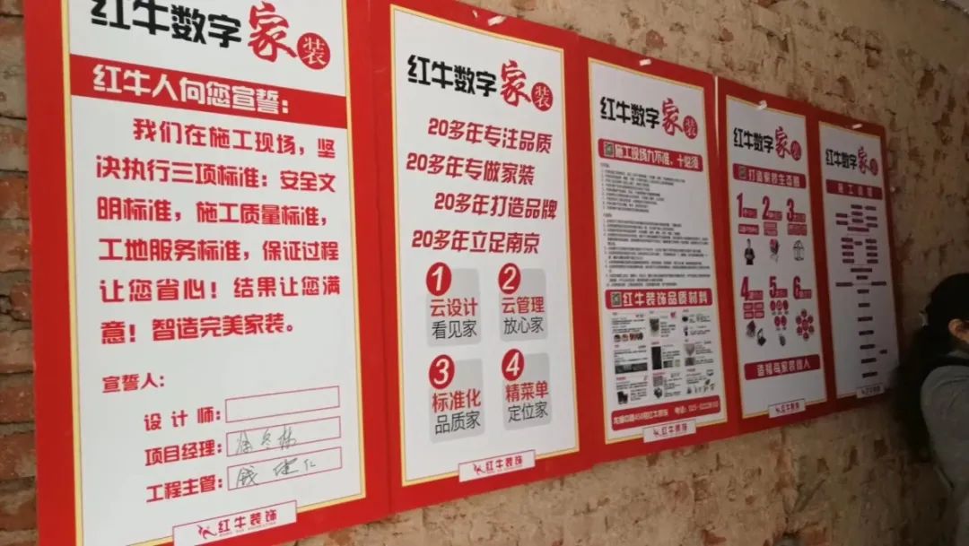 红牛装饰上周开工一览