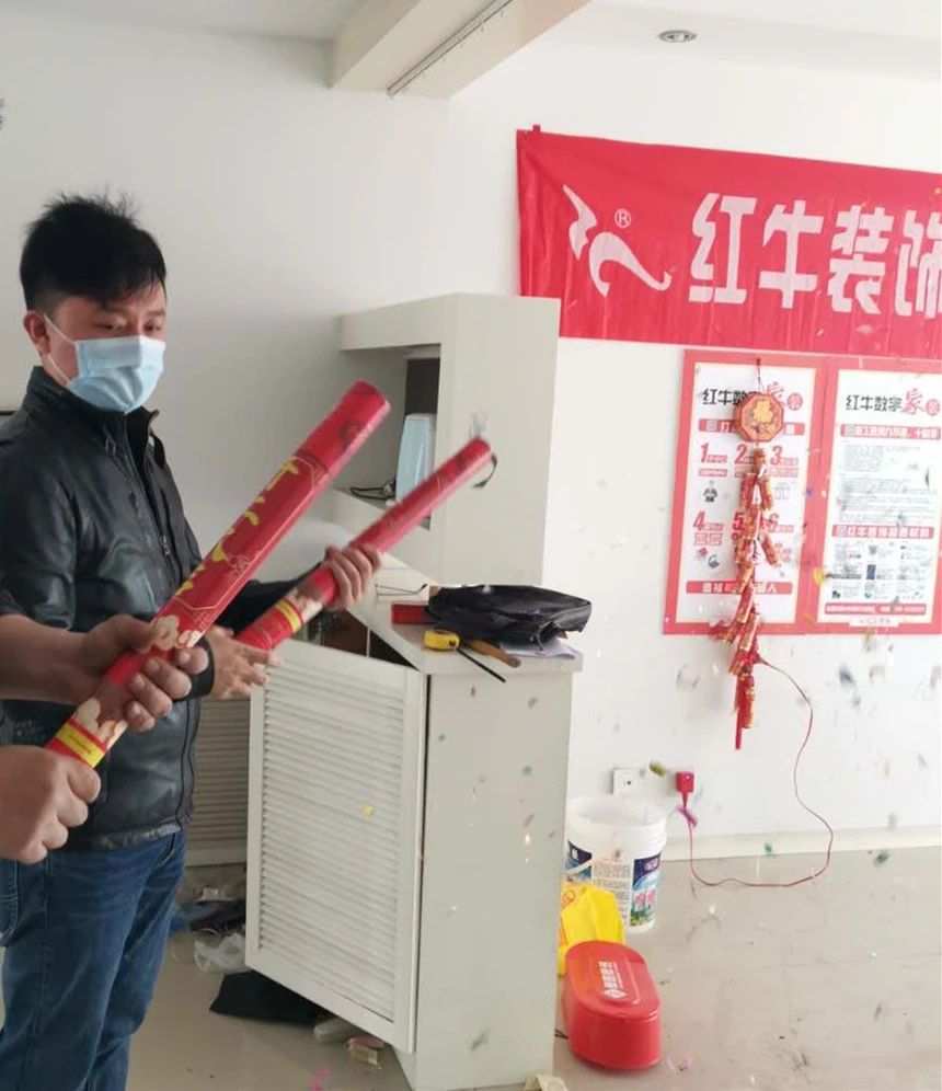 红牛装饰上周开工一览