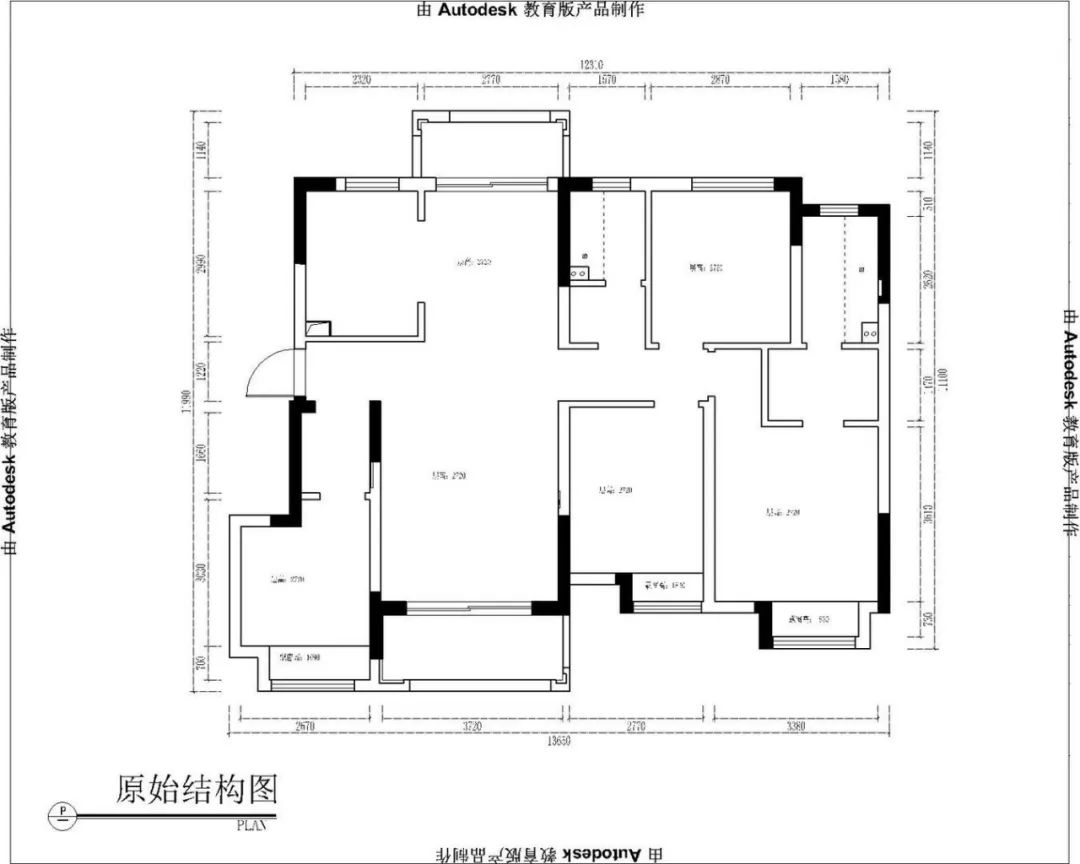 张桐玮_红牛设计--电建洺悦府130㎡北欧风格02户型分析