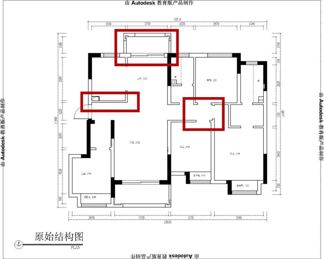 张桐玮_红牛设计--电建洺悦府130㎡北欧风格03户型分析