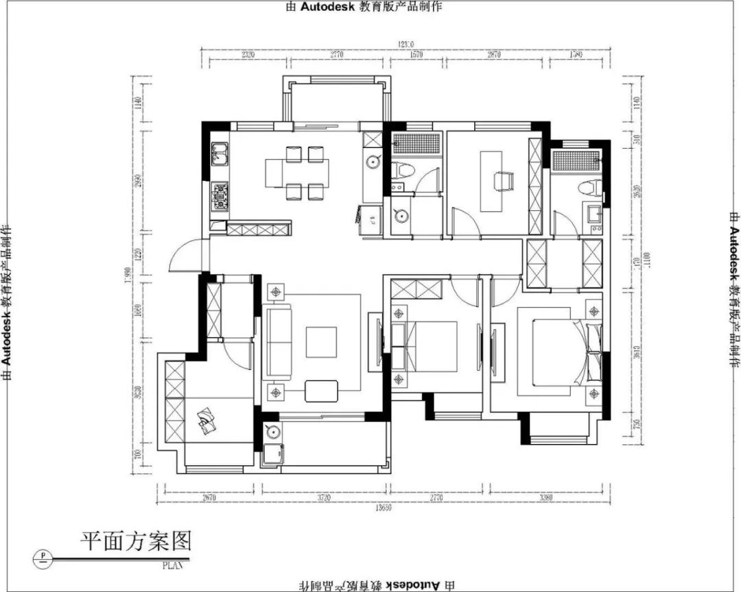 张桐玮_红牛设计--电建洺悦府130㎡北欧风格05调整建议