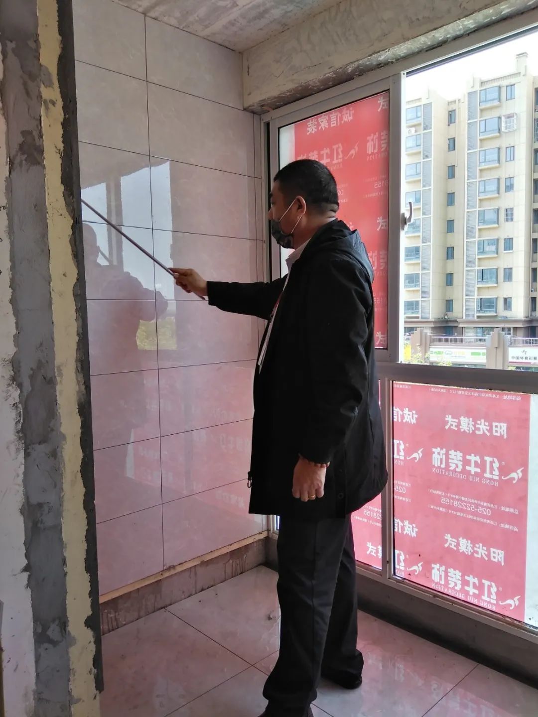 红牛巡检 | 董事长“老汪”视察工地，总经理带队检查工地！