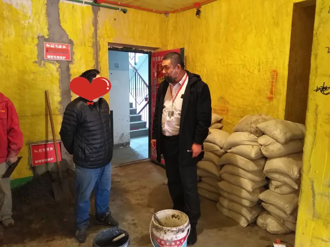 红牛巡检 | 董事长“老汪”视察工地，总经理带队检查工地！