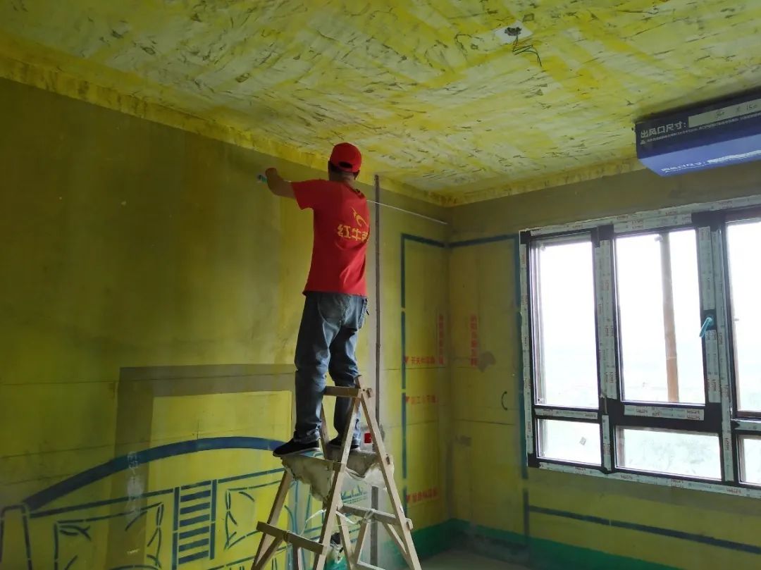 红牛巡检 | 开槽埋线，工地整洁美观！