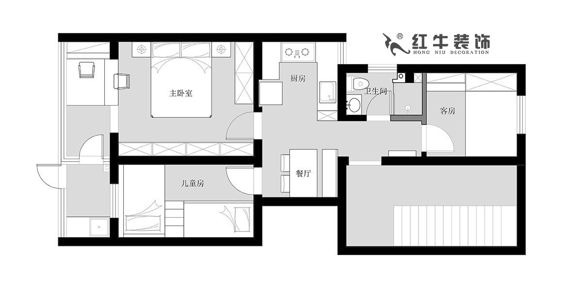 陆利民_瑞金新村70-103-62㎡-北欧风格_平面图