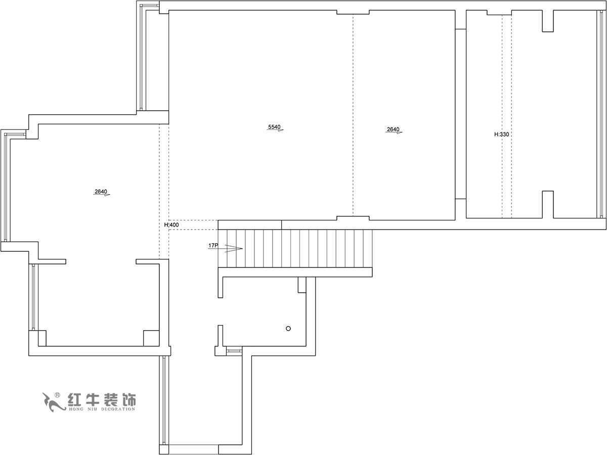 【实景案例】余玮_栖园-200㎡-轻奢风格_4室3厅3卫（新房装修）_全包35万00_01一楼是日常休闲的活动区域