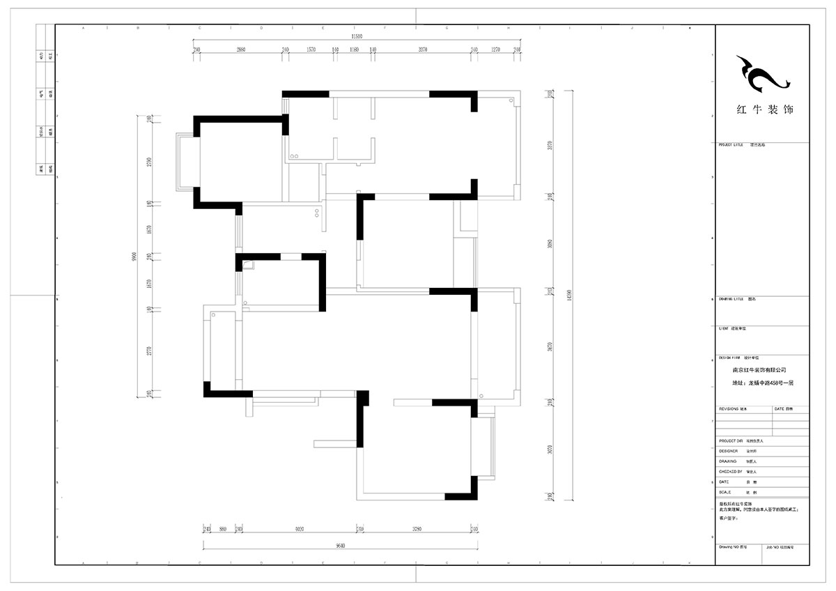 陆利民｜中和桥30号29-1403-137㎡-美式风格｜4室2厅3卫｜新房装修｜半包￥94990｜半包9