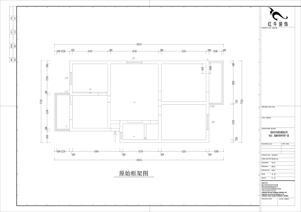 孟宪涛｜牡丹里17-601-108㎡-现代简约风格｜3室2厅2卫｜老房装修｜定制家｜全包14万｜00_01原始框架图