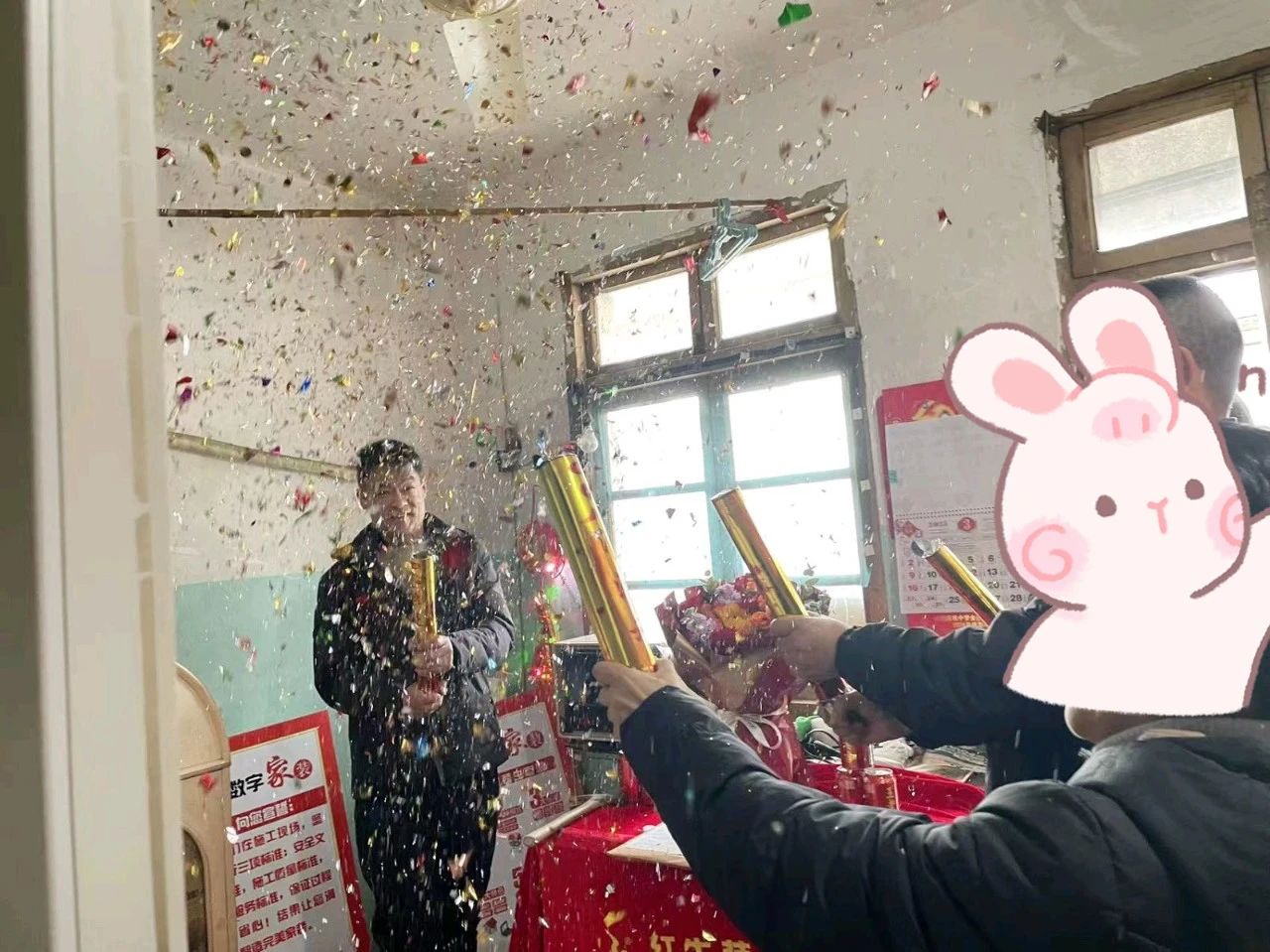 南京红牛装饰开工大吉！同一天同小区三家工地齐开工！03