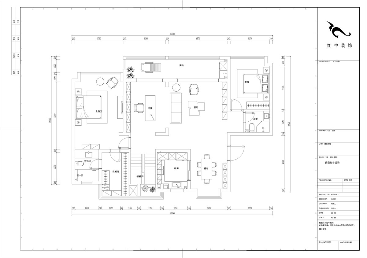 刘晓芳｜高淳中交荣域花园D区23-601-280㎡-现代风格｜跃层｜7室2厅4卫｜新房装修｜半包17