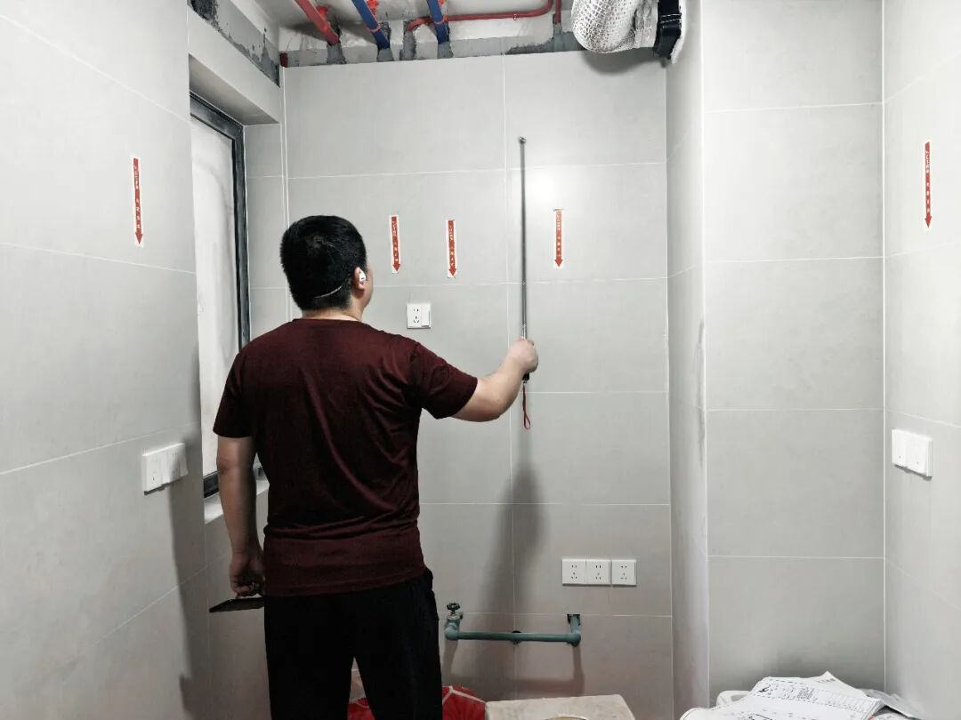 南京红牛装饰工地突击巡检：金九银十，装修黄金期，施工质量更不容松懈！